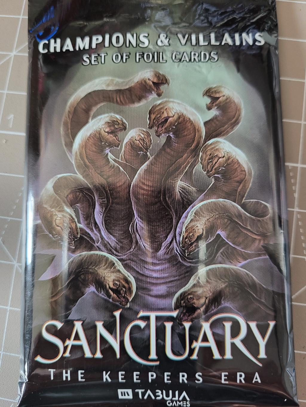 Sanctuary: The Keepers Era - Champions & Villains Set Of Foil Cards