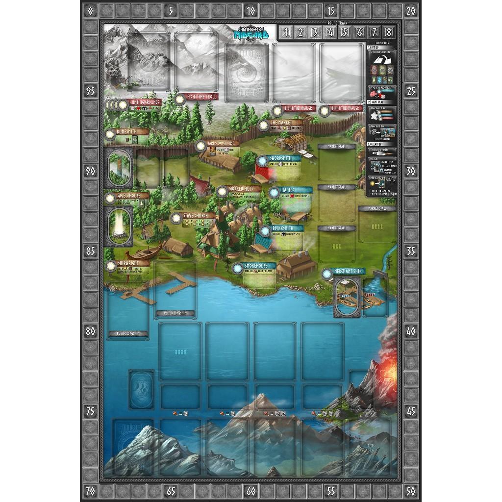 Champions Of Midgard - Tapis De Jeu