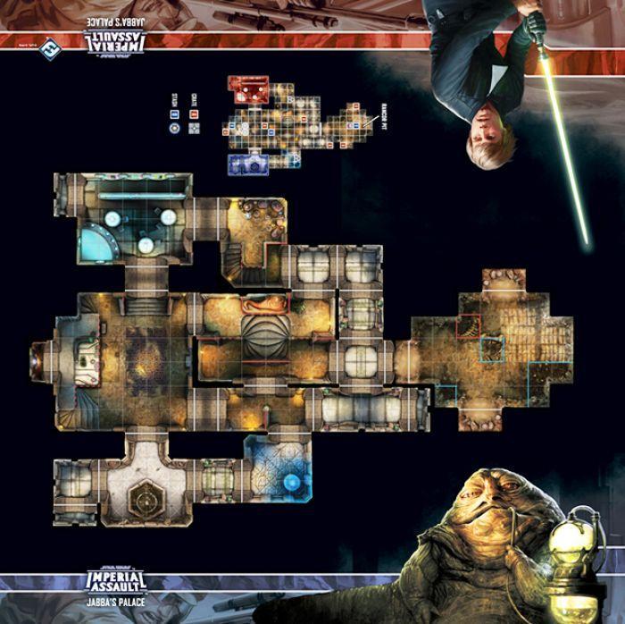 Star Wars - Assaut sur l'empire - Tapis De Jeu Jabba's Palace