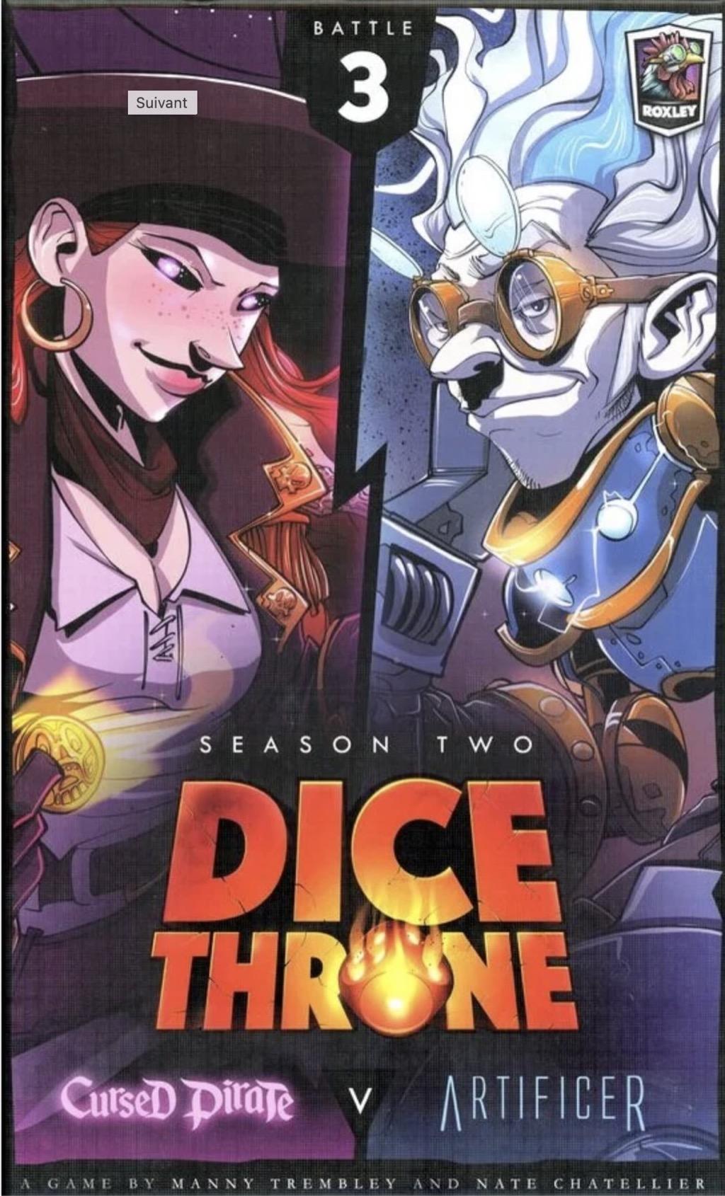 Dice Throne - Cursed Pirate Vs Artificer