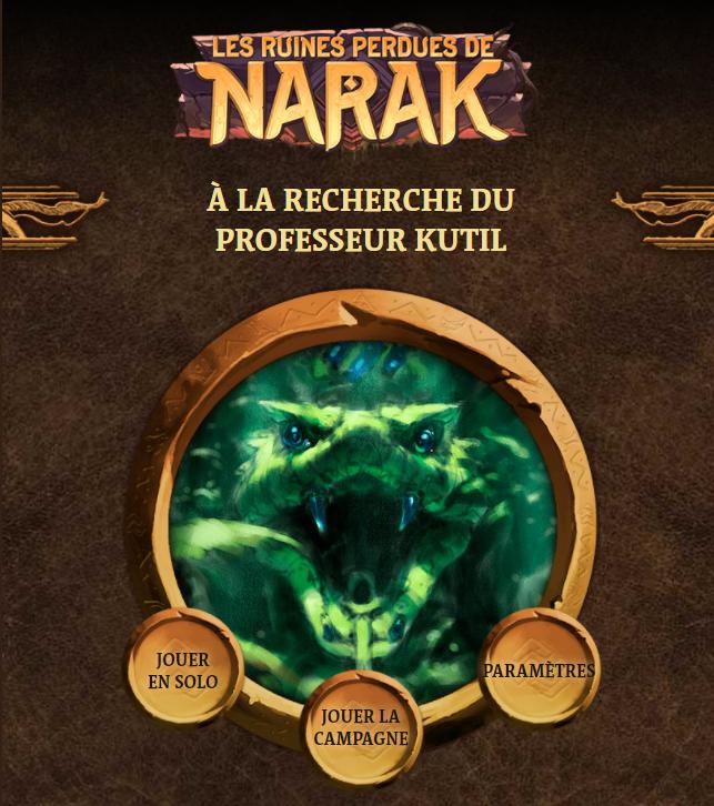 Les Ruines Perdues De Narak - A La Recherche Du Professeur Kutil