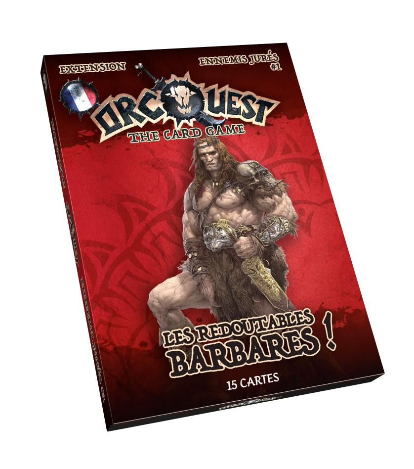 Orcquest: The Card Game - Les Redoutables Barbares!