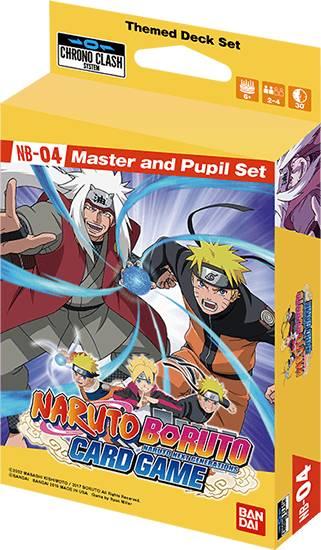 Naruto Boruto Card Game - Master And Pupil Set - Nb-04