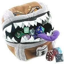 Dungeons & Dragons - 5th Edition - Sac à Dés Peluche Coffre Mimic