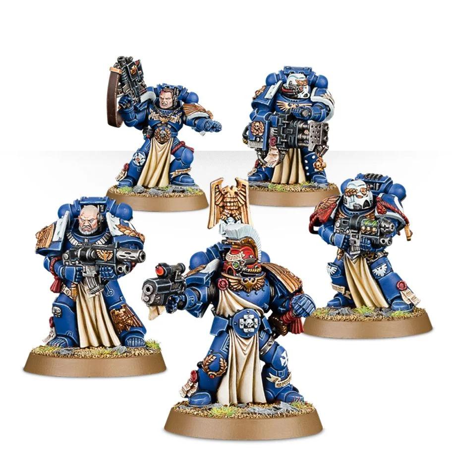 Warhammer 40000 - Escouade De Veterans D'appui Space Marines