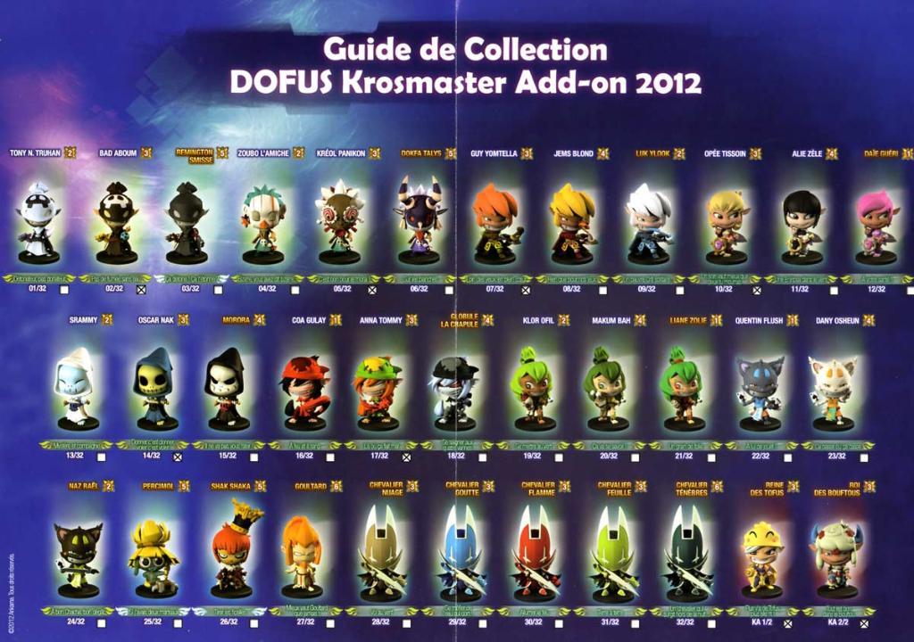 Krosmaster Arena - Saison 1 - 32 Figurines