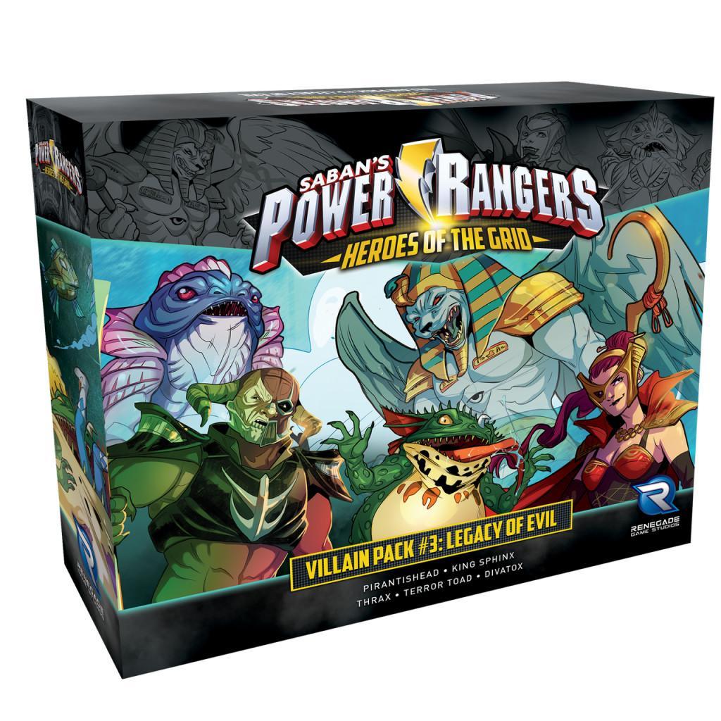 Power Rangers: Heroes Of The Grid - Villain Pack 3 : Legacy Of Evil