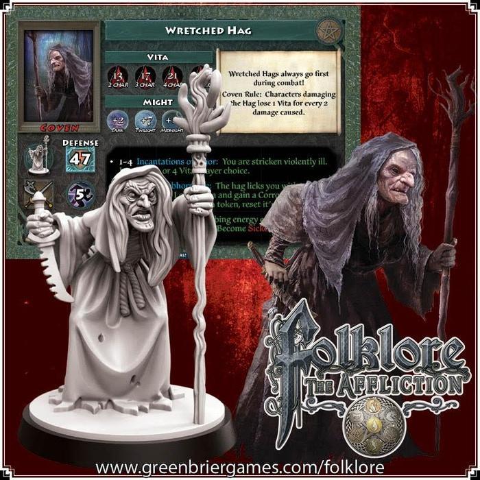 Folklore : The Affliction - Figurine Wretched Hag