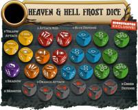 Massive Darkness 2 : Hellscape - Heaven & Hell Frost Dice