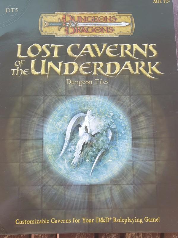 Dungeons & Dragons - 4th Edition - Dungeon Tiles Dt5 Lost Caverns Of The Undertaker