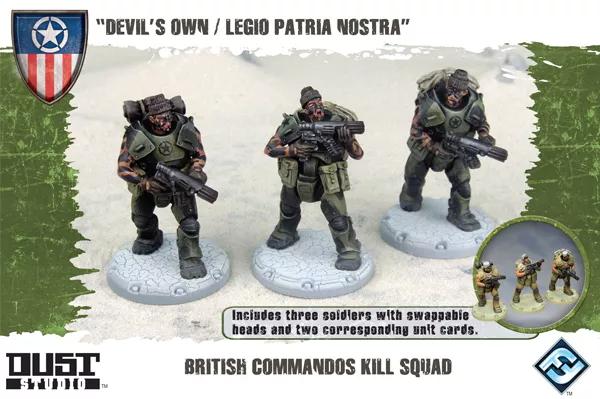Dust Tactics - British Commandos Kill Squad