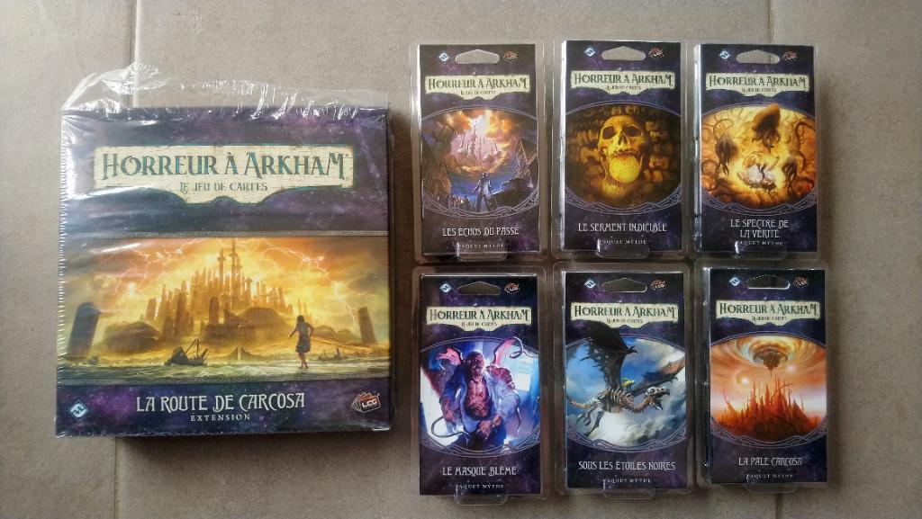 Horreur à Arkham - Le Jeu De Cartes - Cycle Complet La Route De Carcosa