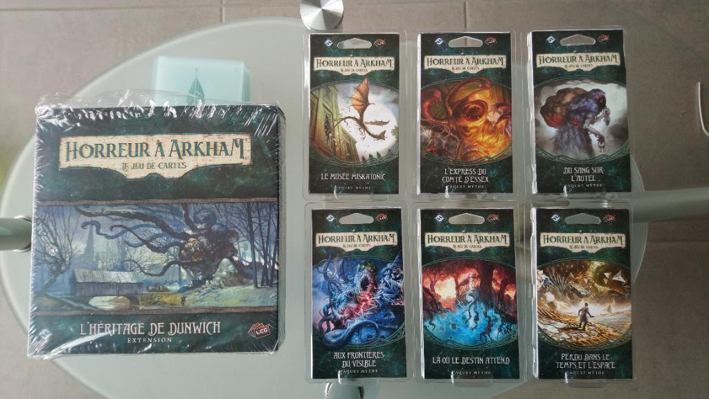 Horreur à Arkham - Le Jeu De Cartes - Cycle Complet L'héritage De Dunwich