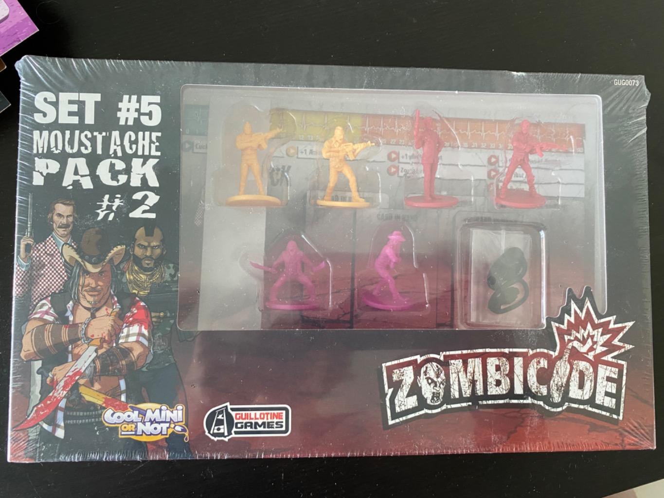 Zombicide kickstarter S3 Moustache #5