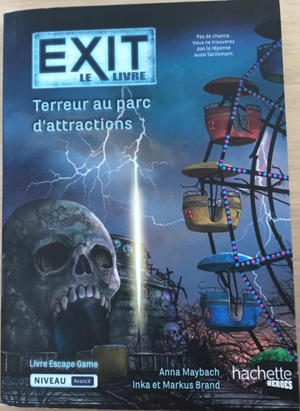 Exit Le Livre - Terreur Au Parc D'attractions