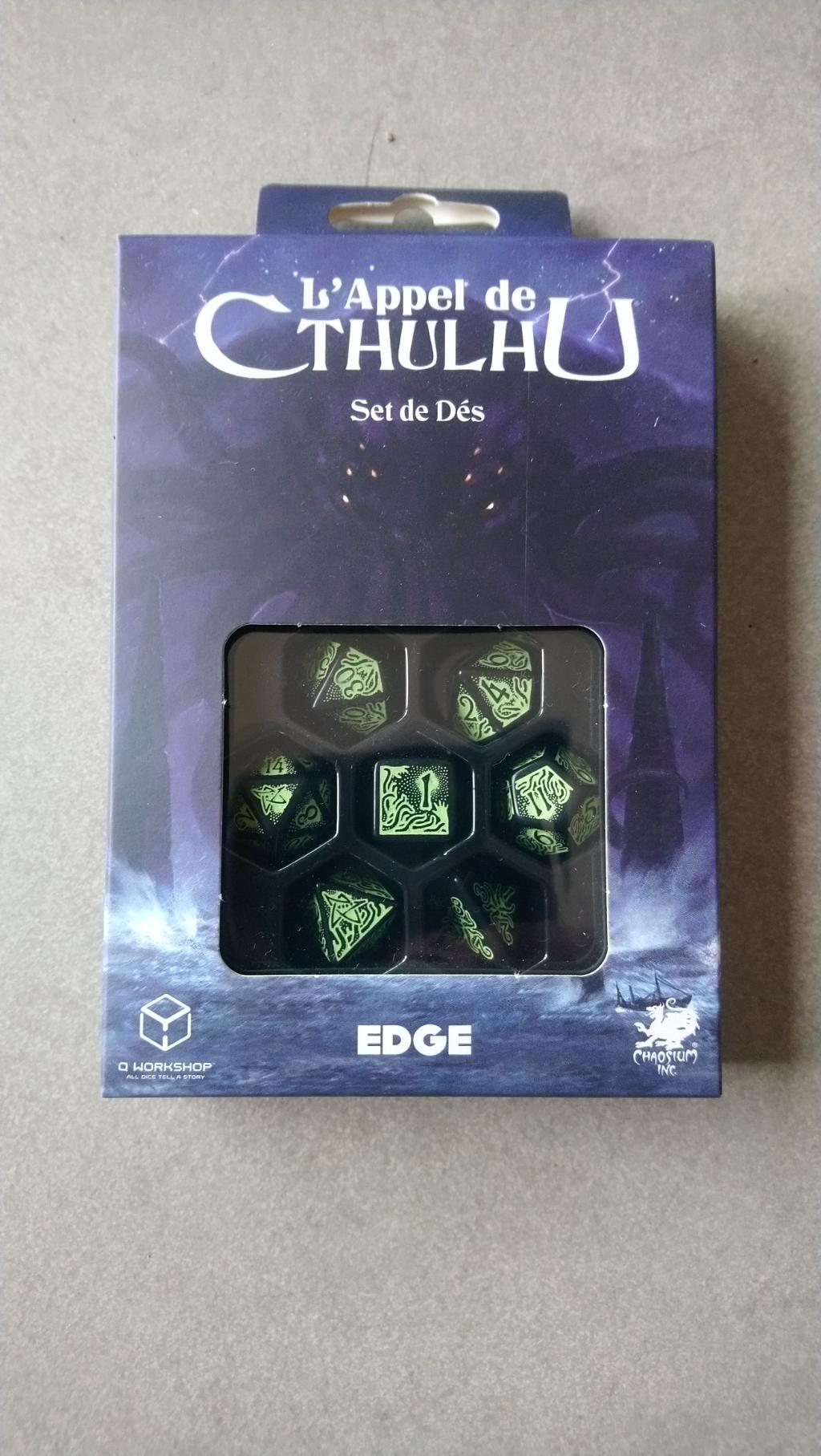 L'appel De Cthulhu - Jeu De Rôle - 7ème édition - Edge - Set De Dés