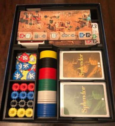 Splendor - Insert Pour Jeu + Extension Les Cités De Splendor