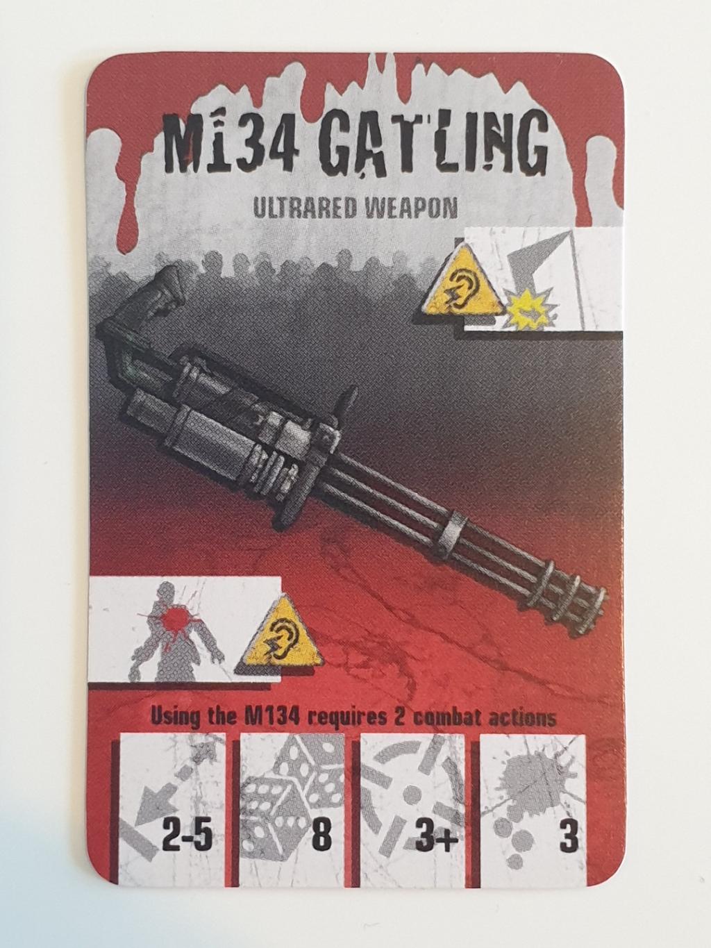 Zombicide - M134 Gatling