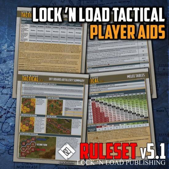 Lock 'n Load - Lnlt Player Aid Cards V5.1