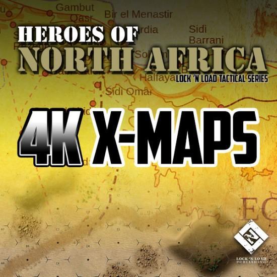 Lock 'n Load - Heroes Of North Africa 4k X-maps