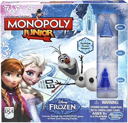 Monopoly Junior - La Reine Des Neiges