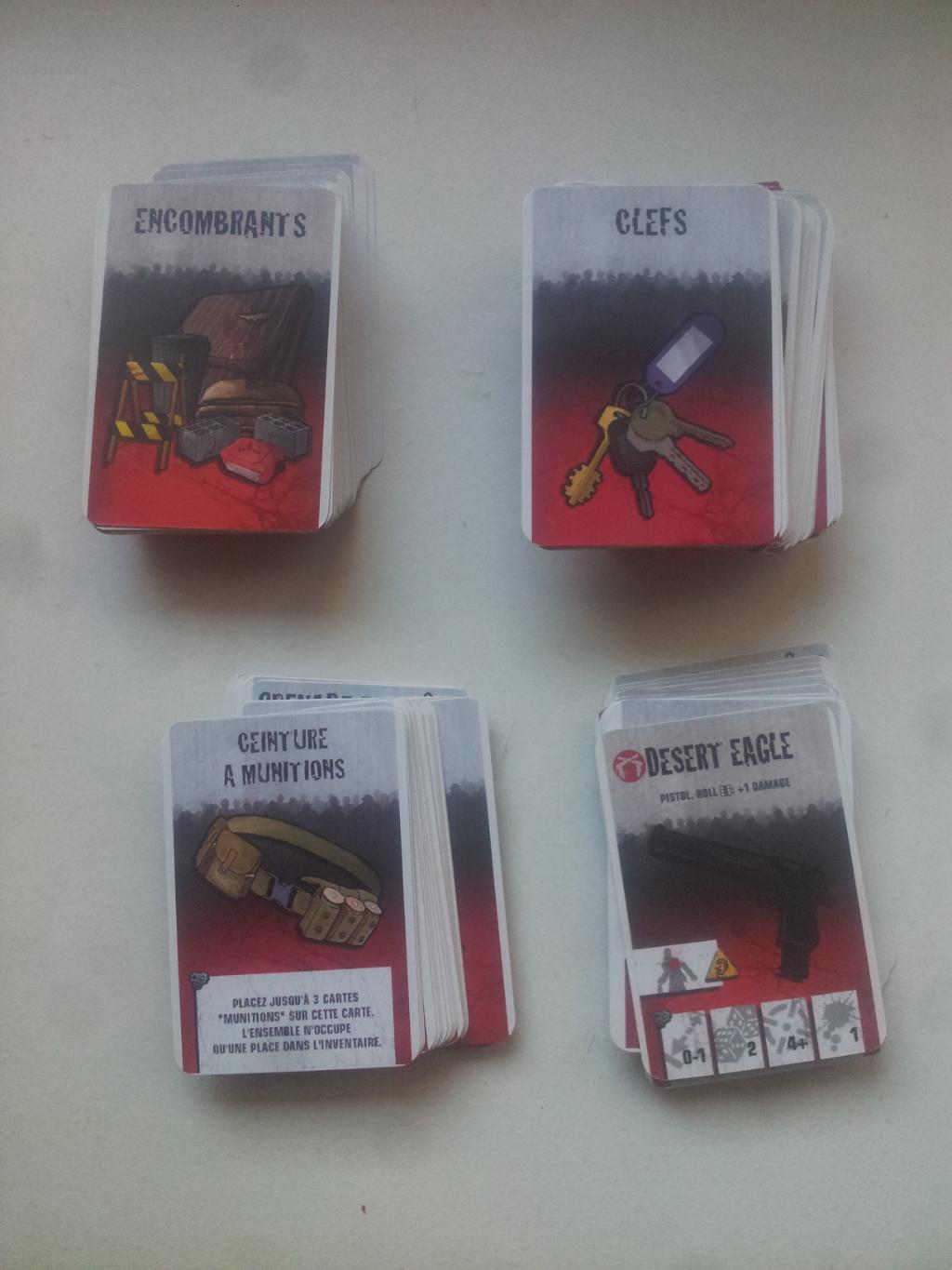 Zombicide - Cartes Equipement