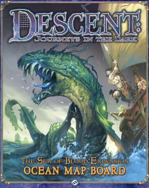 Descent: The Sea of Blood – Ocean Map Board