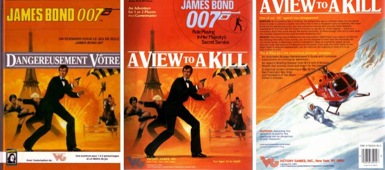 James Bond, Le Jdr - James Bond, Dangereusement Vôtre