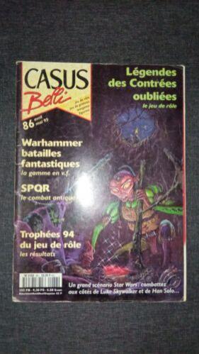 Casus Belli 86 - Jdr Jeu De Role - Avril Mai 1995 : Star Wars, Cthlhu ...