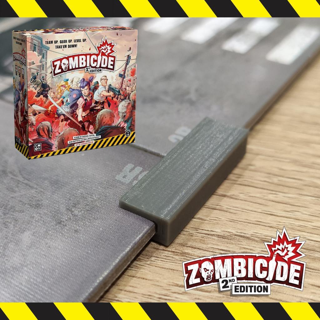 Zombicide - 12 Clips Connecteurs 3d Pour Zombicide Seconde édition