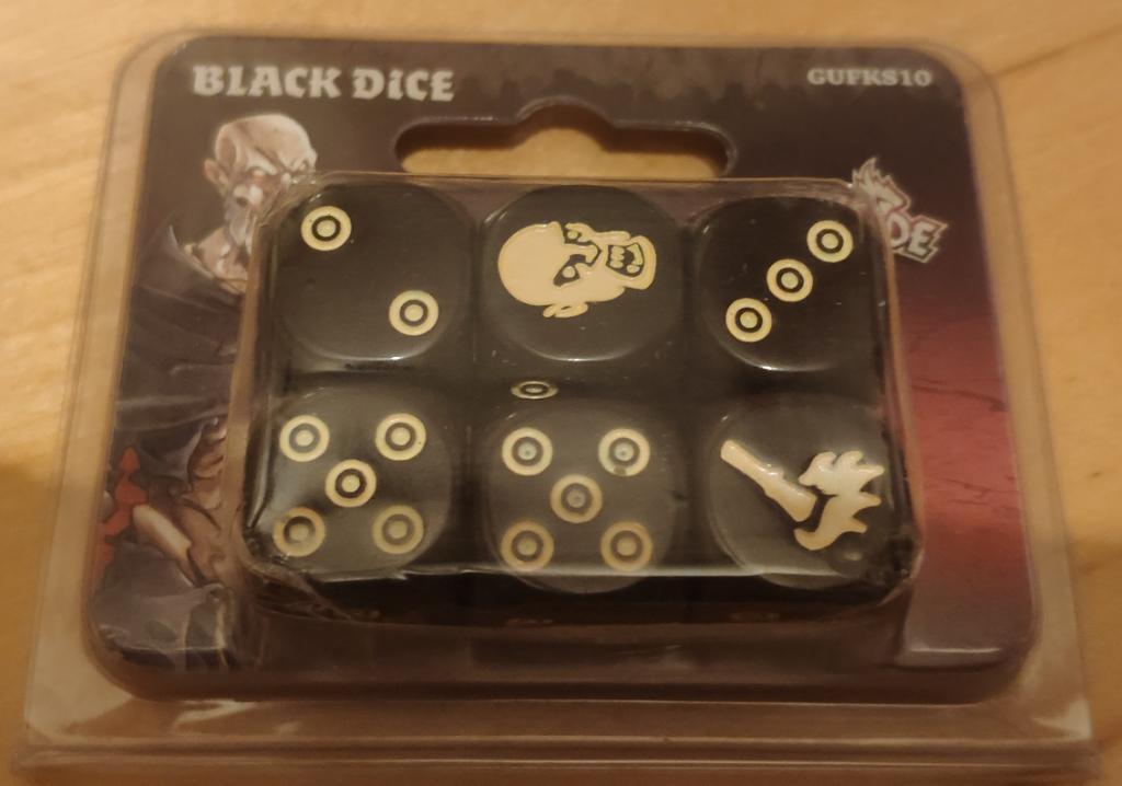 Zombicide Black Plague - Dés Noirs