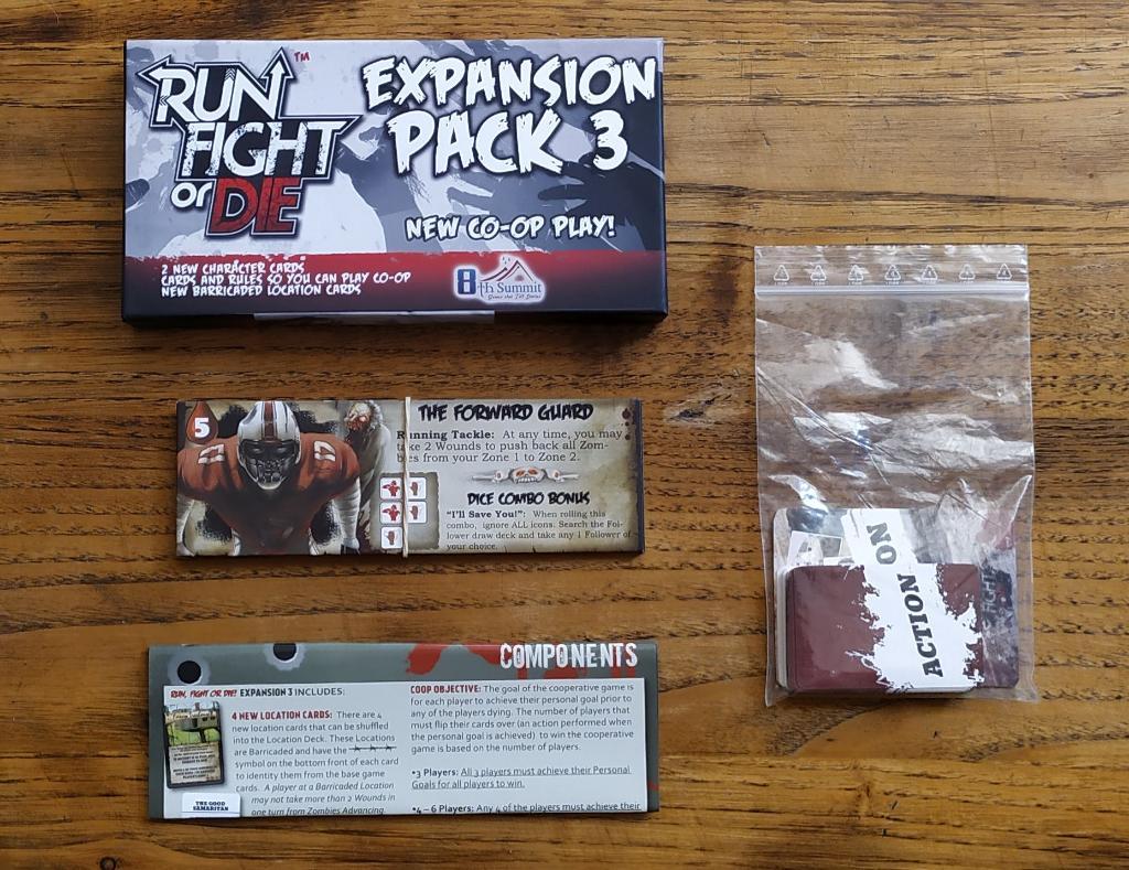 Run, Fight, Or Die! - Expansion Pack 3