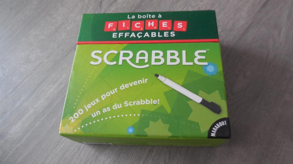 Scrabble - La Boite à Fiches Effaçables