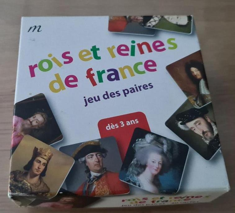 Rois Et Reines De France - Jeu des paires