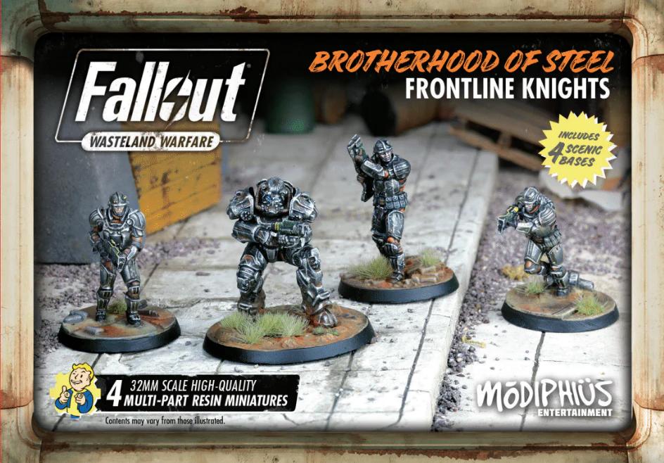 Fallout Wasteland Warfare - Brotherhood Of Steel - Frontline Knights