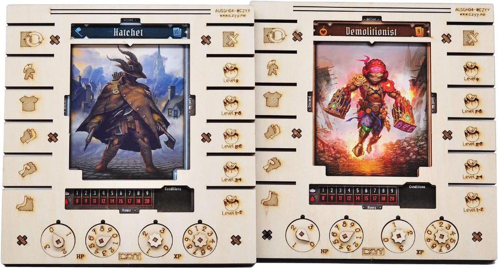 Gloomhaven: Les Machoires Du Lion - Dashboard Aventurier