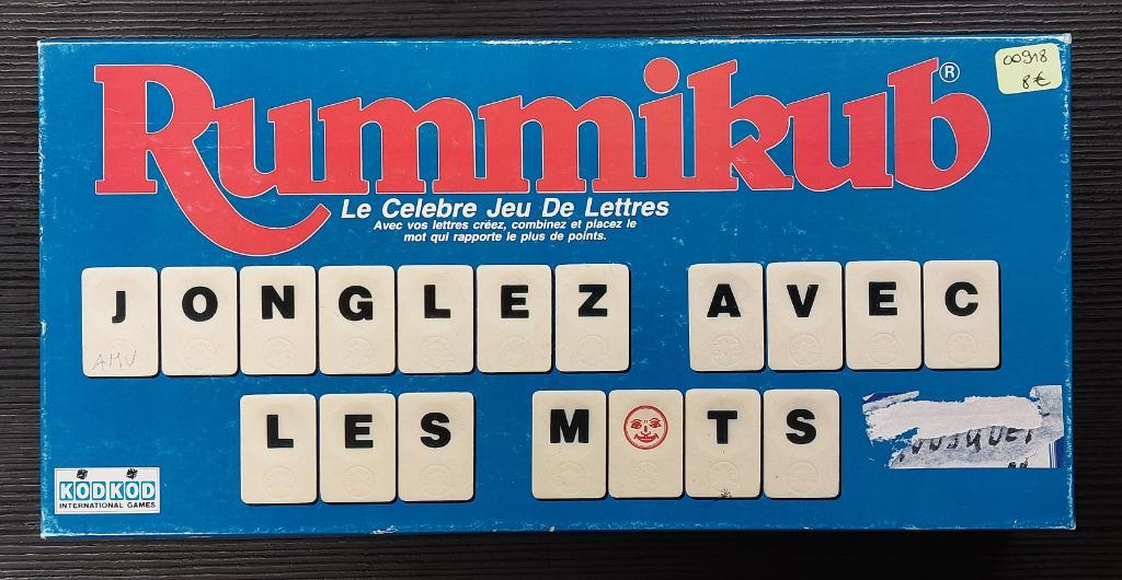 Rummikub - Le Célèbre Jeu De Lettres