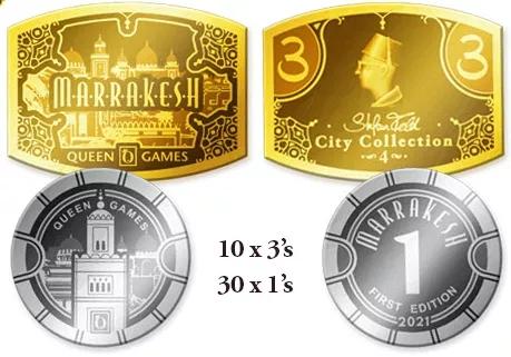 Marrakesh - Custom coins