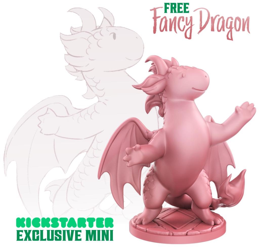 Flamecraft - Fancy Dragon Miniature