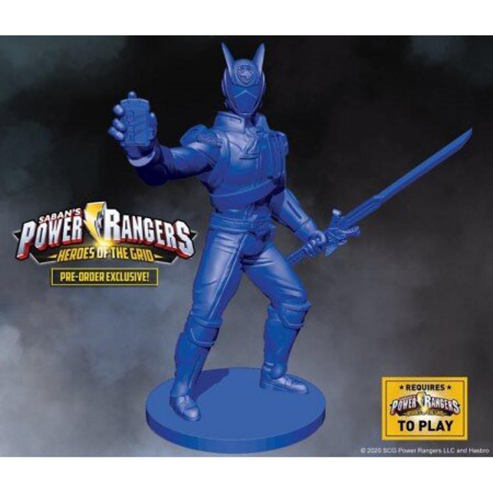 Power Rangers : Heroes Of The Grid - Shadow Ranger - Alternate Sculpt Promo Figure