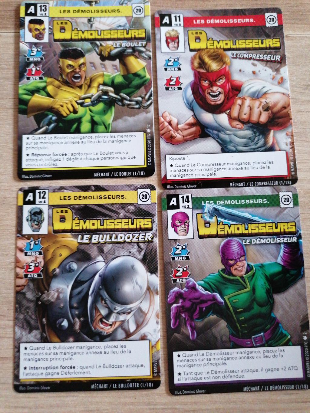 Marvel Champions Jce - Cartes Promo Les Démolisseurs