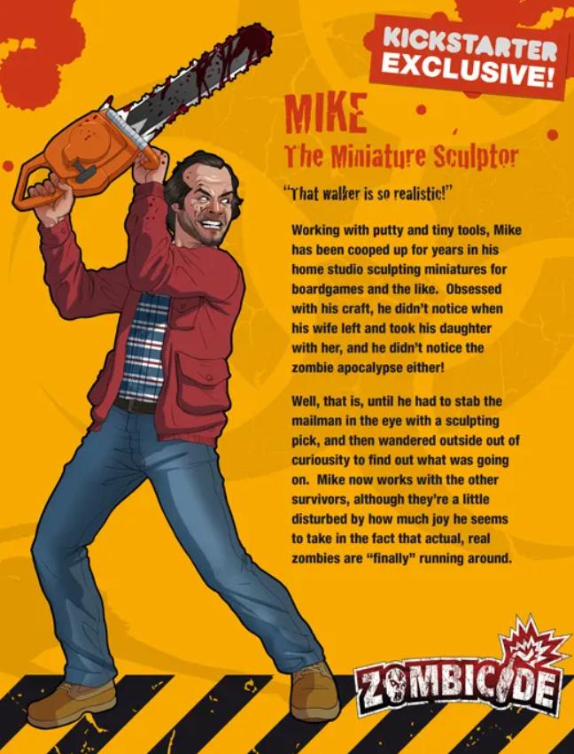 Zombicide - Survivor Mike