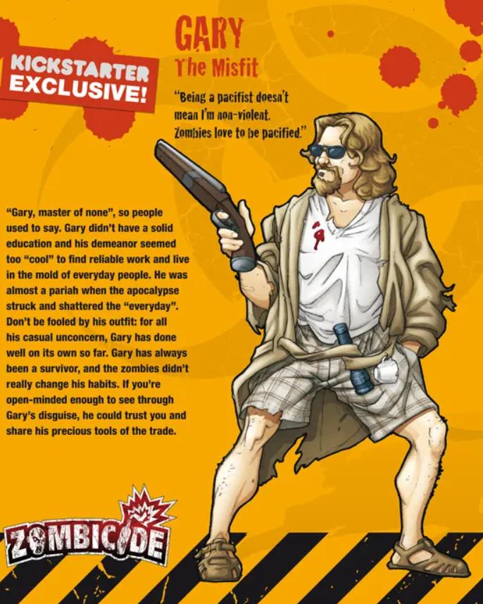 Zombicide - Survivor Gary