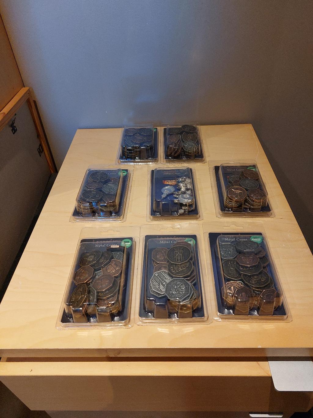 Legendary Metal Coins For Gaming - Forged Dwarven Coins