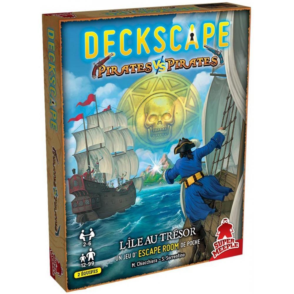 Deckscape - Pirates Vs Pirates - L'île au Trésor