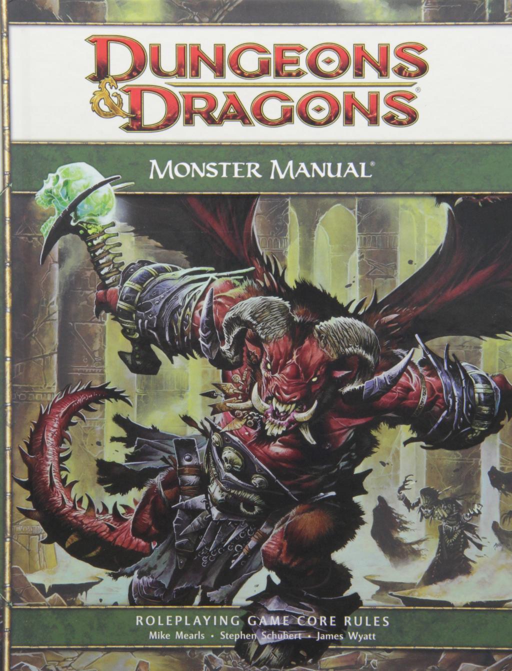Dungeons & Dragons - 4th Edition - Monster Manual