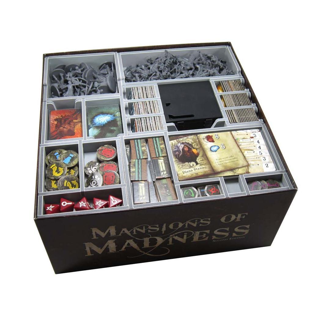 Les Demeures De L'épouvante / Mansions Of Madness (2ème édition) - Rangement  Pour Boîte Folded Space
