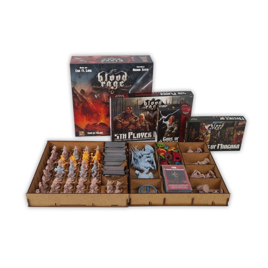 Blood Rage - Insert (pour Jeu De Base + Toutes Les Extensions)