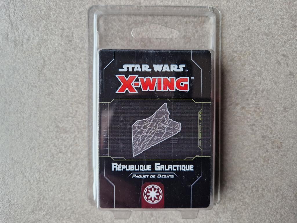 X-wing 2.0 - Le Jeu De Figurines - Paquet De Dégâts - République Galactique