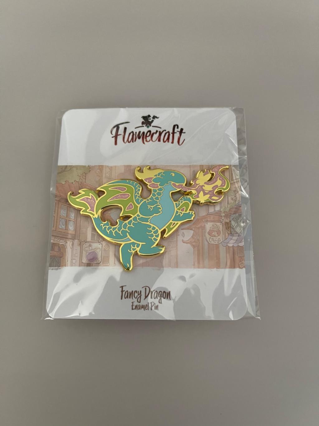 Flamecraft - Pins Du Fancy Dragon